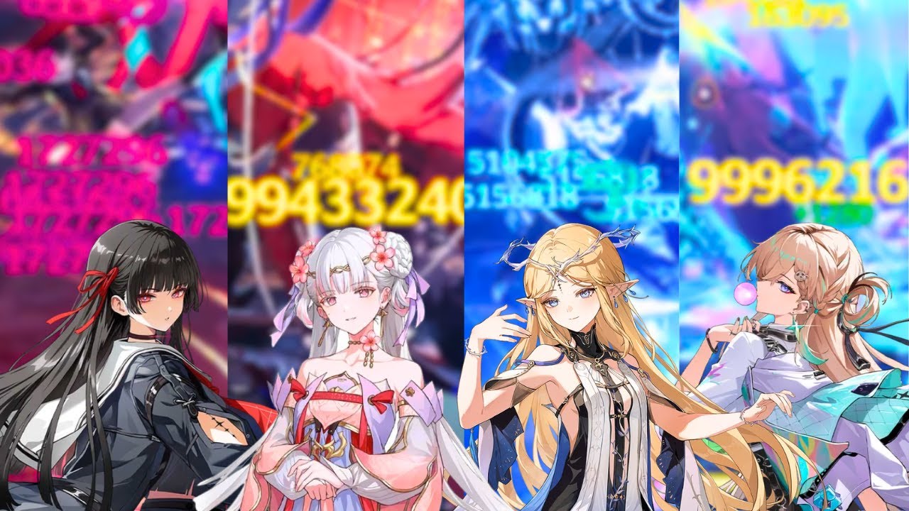 BULLYING SCAR WITH WAIFUS FOR 01:50 SECS XD | WUTHERING WAVES