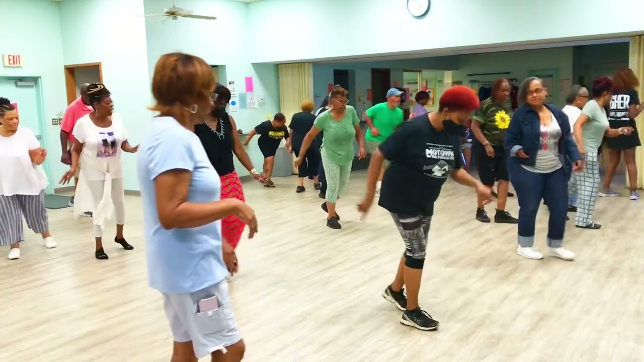 Before I Let Go line dance Instruction and dance along Frankie Beverly and Maze