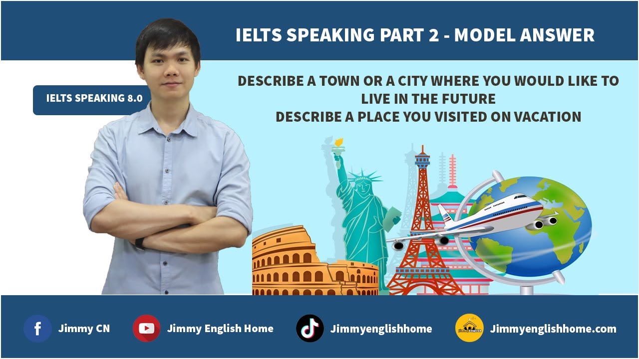 IELTS SPEAKING PART 2 - DESCRIBE A TOWN OR CITY WHERE YOU WOULD LIKE TO LIVE IN THE FUTURE