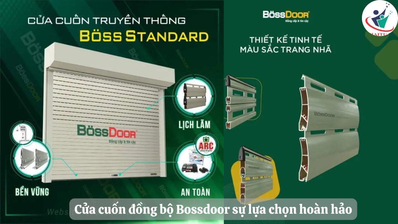 Cửa cuốn đồng bộ Bossdoor sự lựa chọn hoàn hảo.