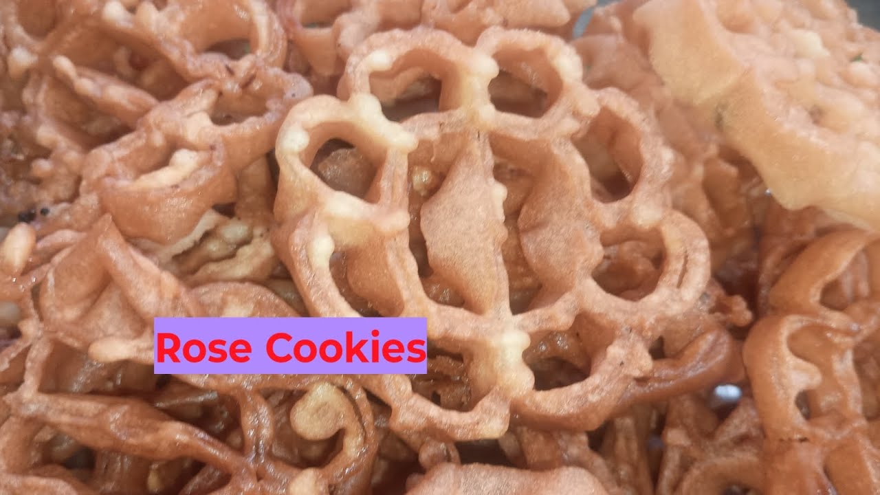 || Sankranthi Special Rose Cookies(Achu Muruku) super simple Tasty sweet Item. Crispy soft Recipe