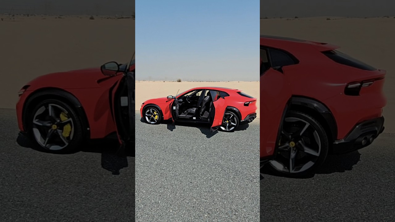 Ferrari Purosangue in Dubai | Luxury SUV with Supercar Power!