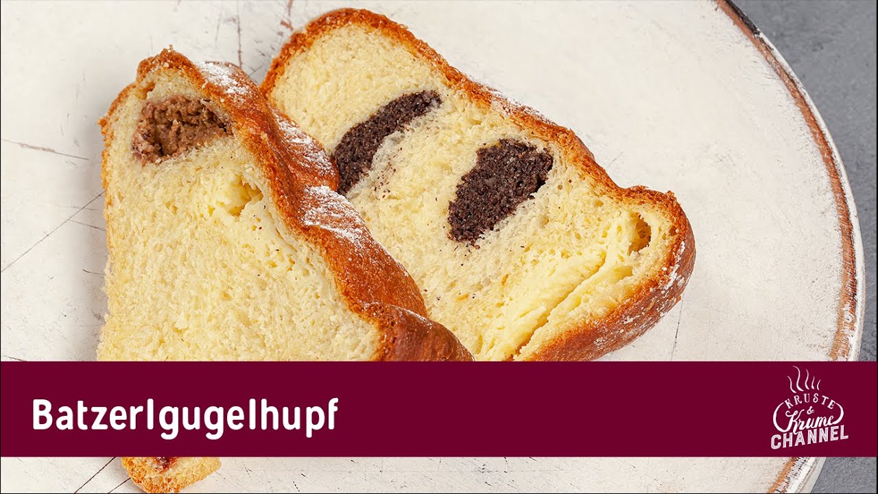 Gugelhupf: Altwiener Batzerlgugelhupf aus Germteig | vier Füllungen | Kruste&Krume Rezept
