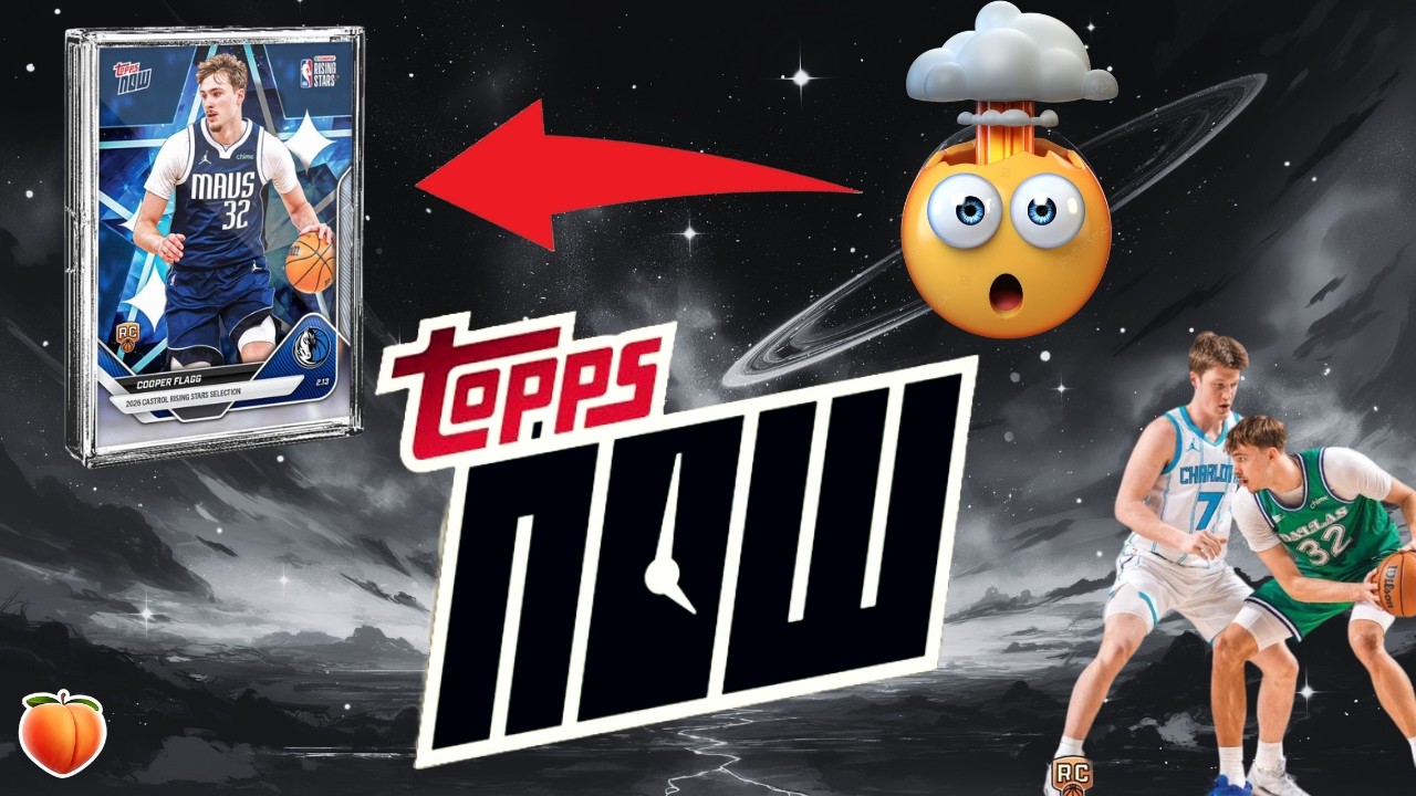 День рассылки TOPPS NOW… Мы наткнулись на параллель?! 😳🍀 #nba #cooperflagg