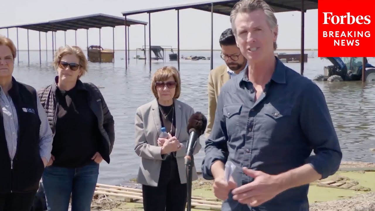 California Gov. Gavin Newsom Details Recovery Efforts After Tulare Basin Flooding