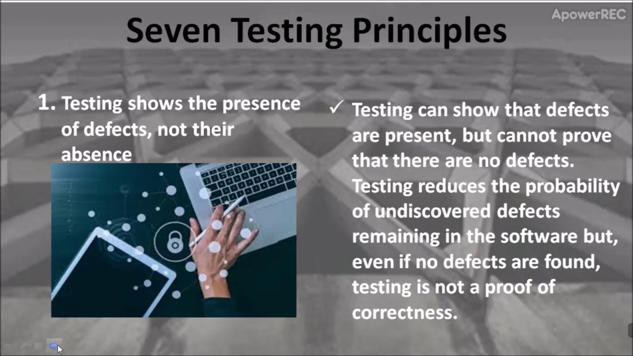 1.3 Seven Testing Principles