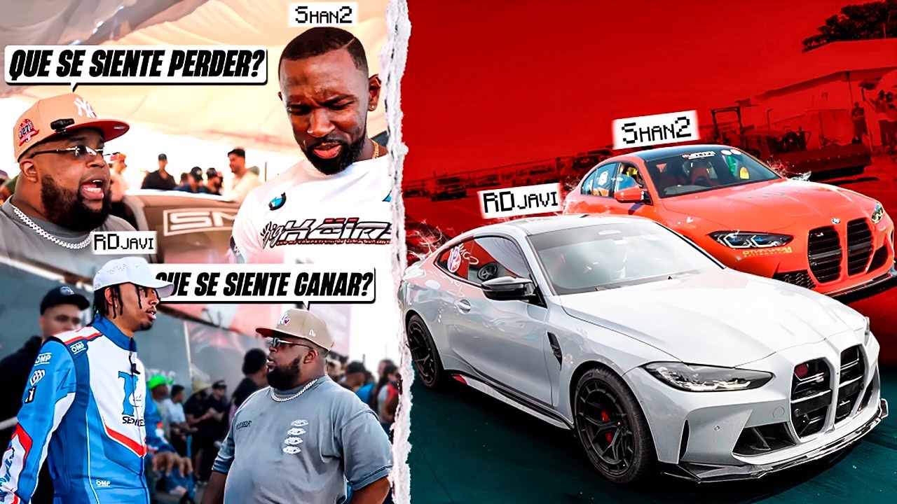 RDJAVI SE ENFRETA A SHAN2 EN UNA CARRERA EN EL DOMINICAN ROLL RACE 🔥
