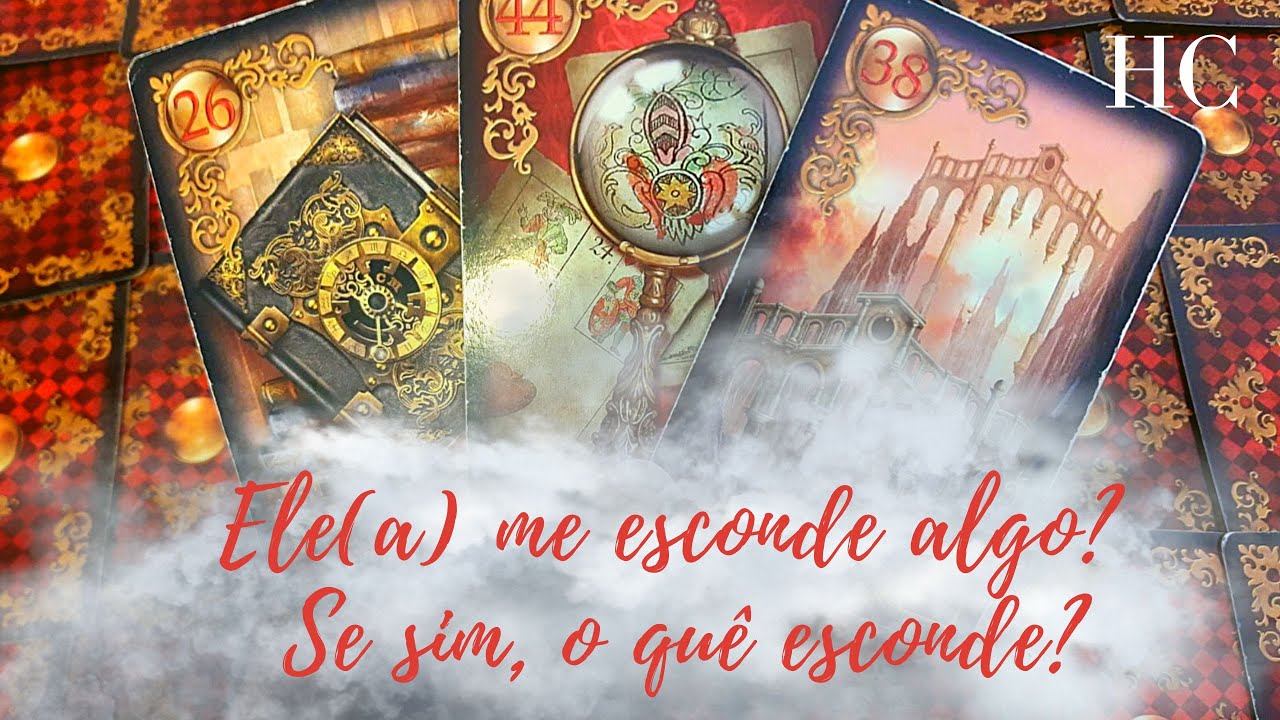 Ele(a) me esconde algo? Se sim, o quê me esconde? - Henrique Cecatto Tarot