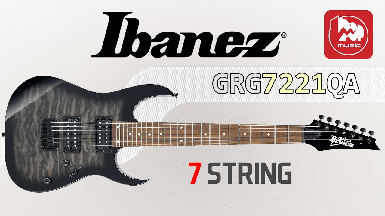 Электрогитара 7-струн IBANEZ GRG7221QA TKS GRG 7 STRING