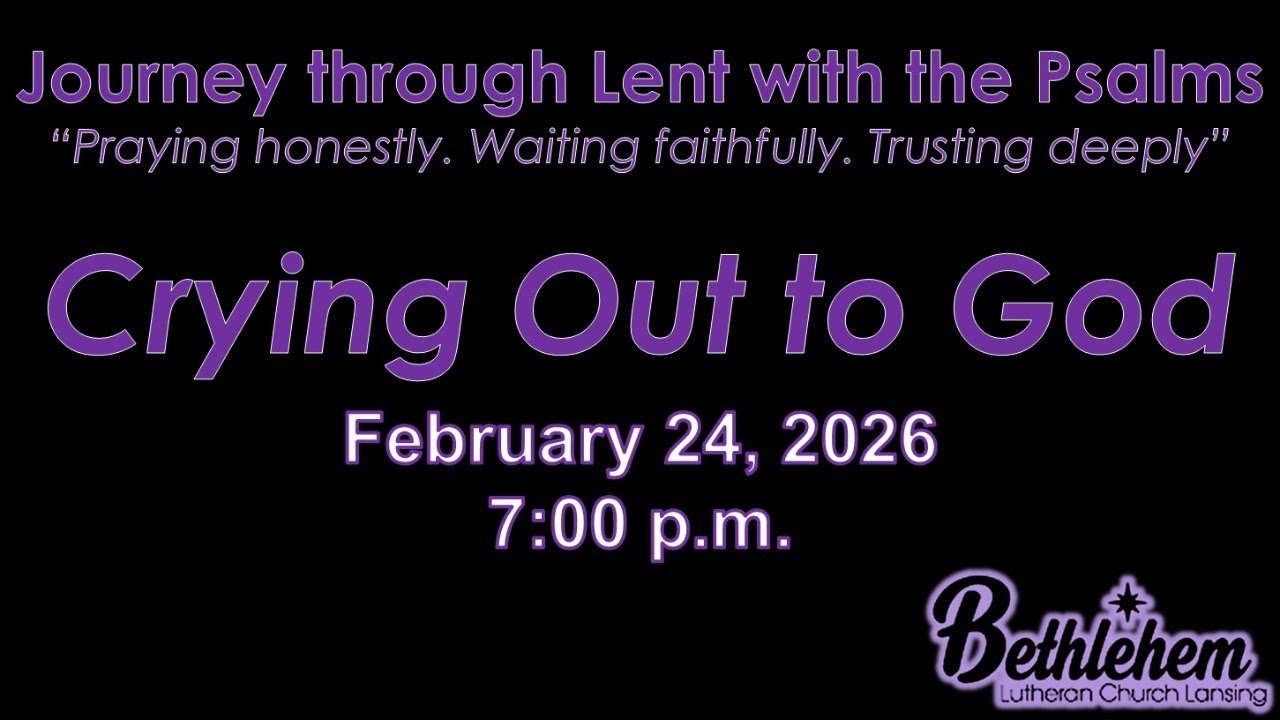 February 24, 2026 Lent 