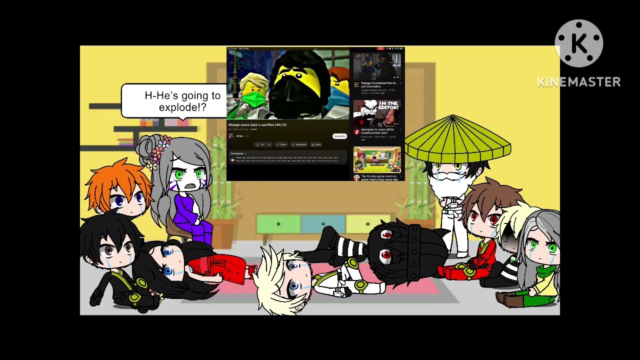 LEGO Ninjago past ninja react to future sacrifices|| Credit to @LEGO for creating Ninjago