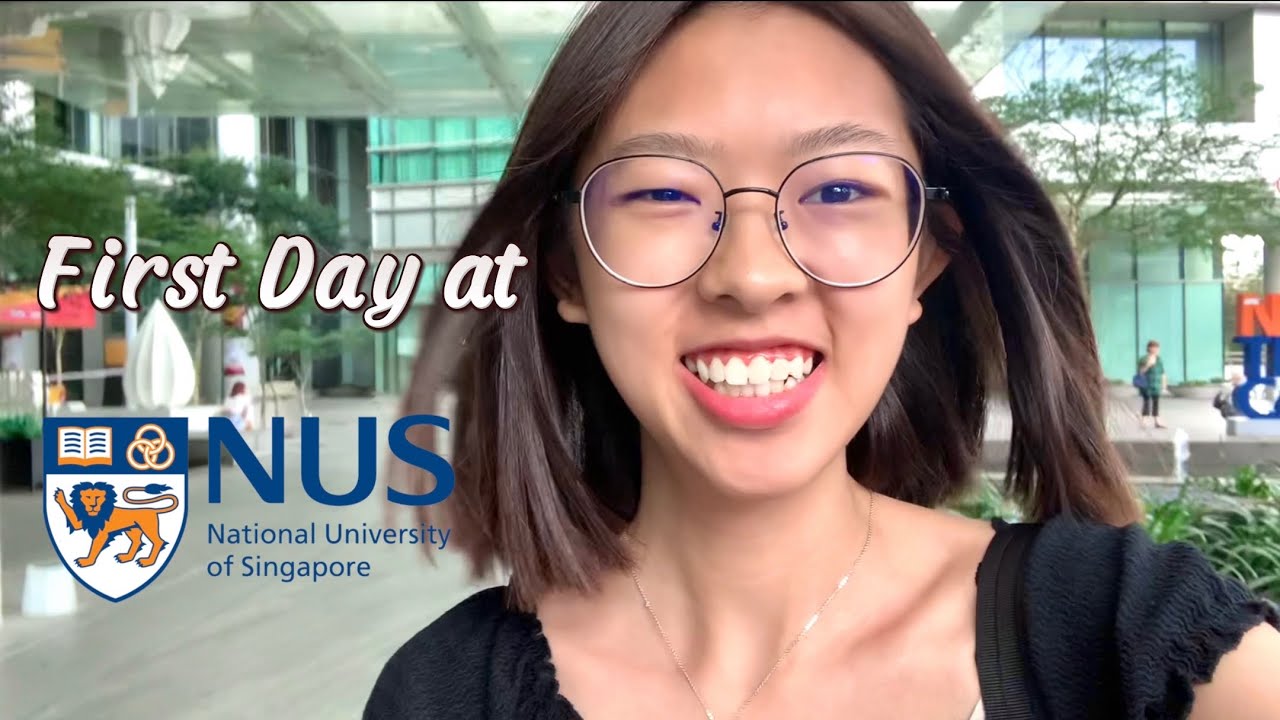 First Day of Uni at NUS! 🇸🇬in-person classes, exploring campus, studying📖