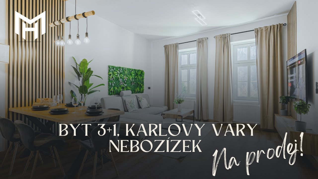Byt 3+1 80 m2, Karlovy Vary - Nebozízek