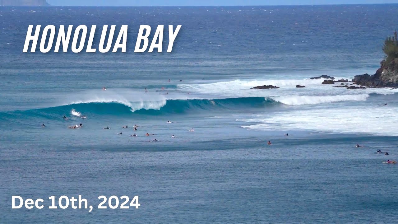Fun swell at HONOLUA BAY🔥(Dec 10th, 2024)