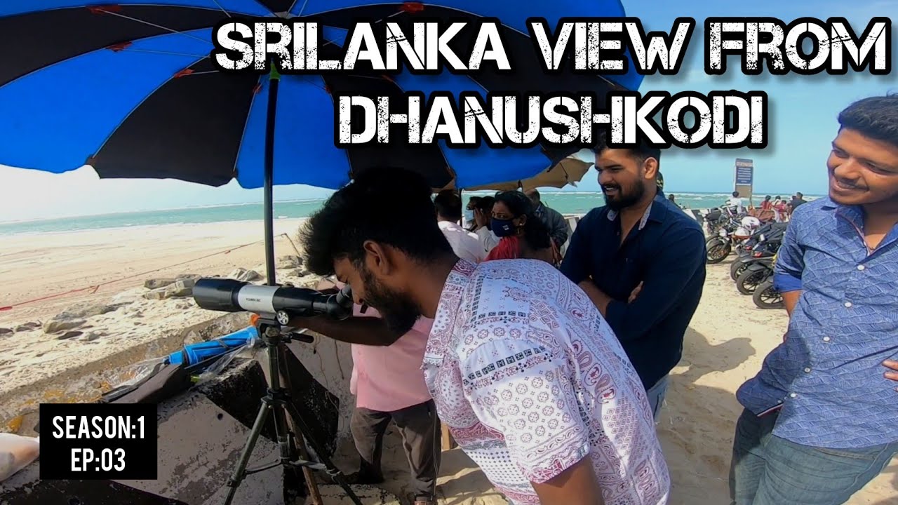 Finally saw srilanka | Srilanka view from dhanushkodi | Ramsetu | last land of india