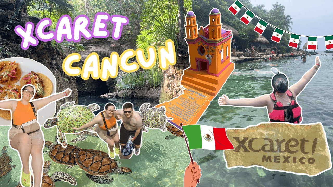 Xcaret! Park 🦋🦎🌺 | Quintana Roo, Mexico 🇲🇽