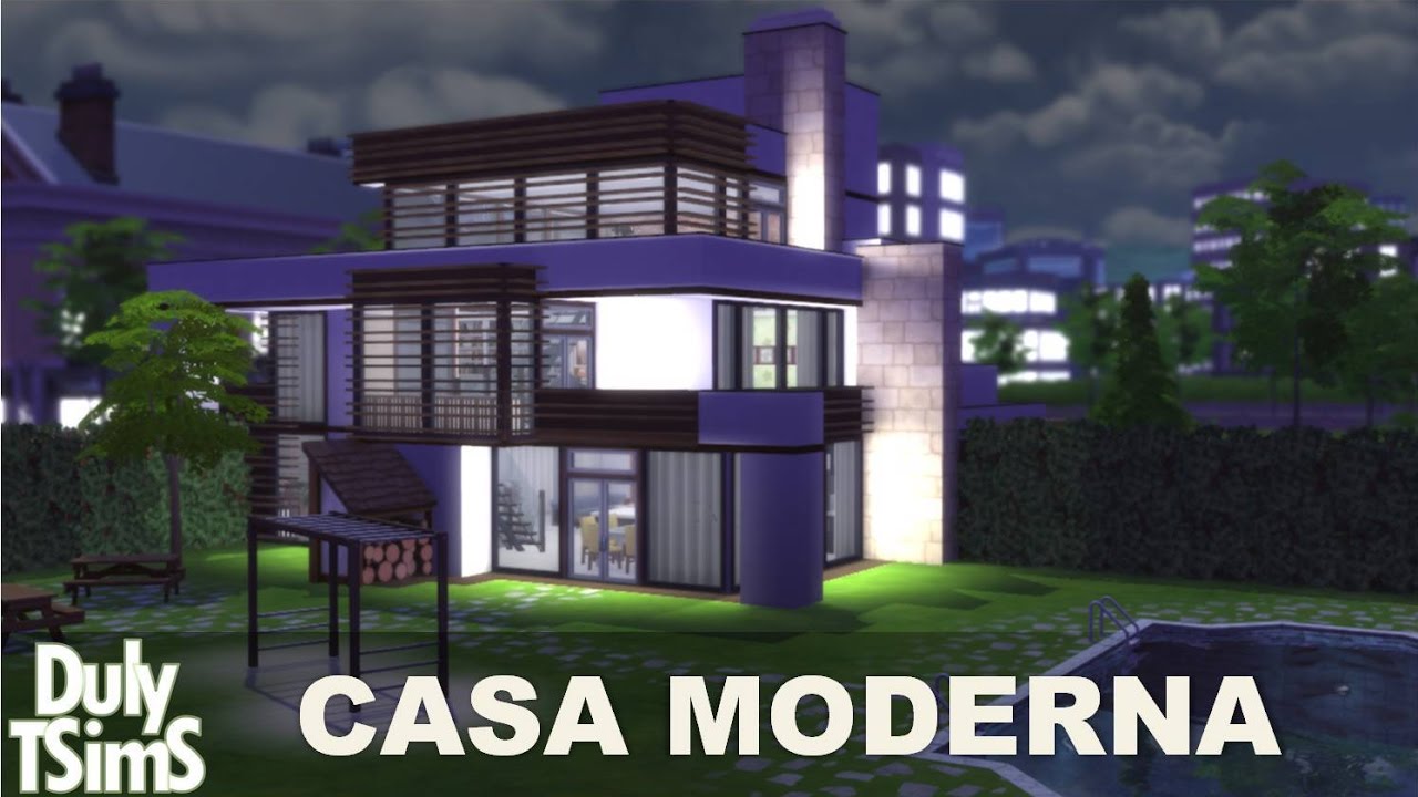 Casa grande e moderna | The Sims 4