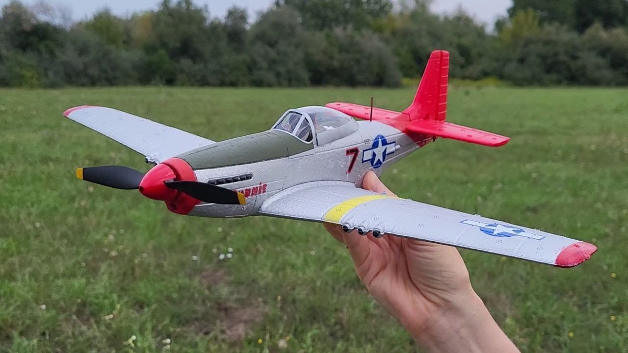 Eachine P51-D mustang RC 400mm warbird FPV mod
