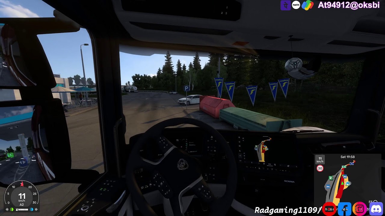 overloaded bus on deadliest road ets2 | ETS2 Live one mistake game over #shortvideo #youtubeshorts