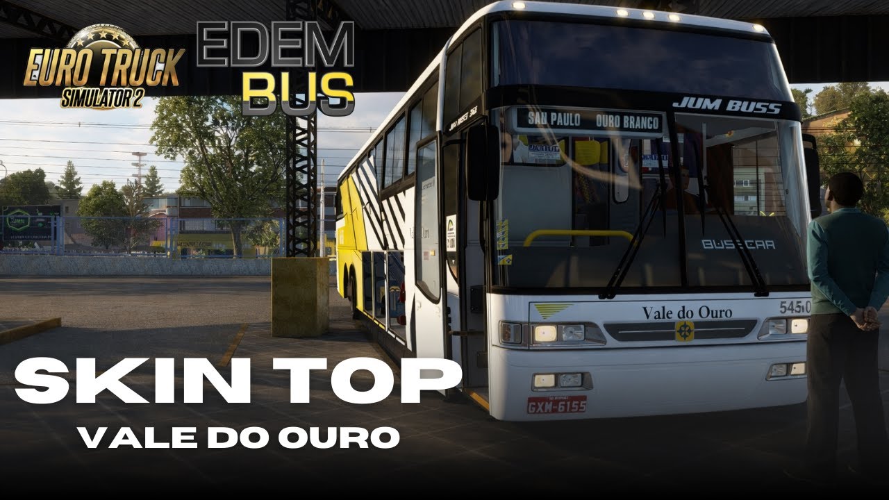 RODANDO NO MAPA RBR COM ÔNIBUS JUMBUS 360! 🚍 ETS2 | SKIN KAIQUE HENRIQUE VALE DO OURO