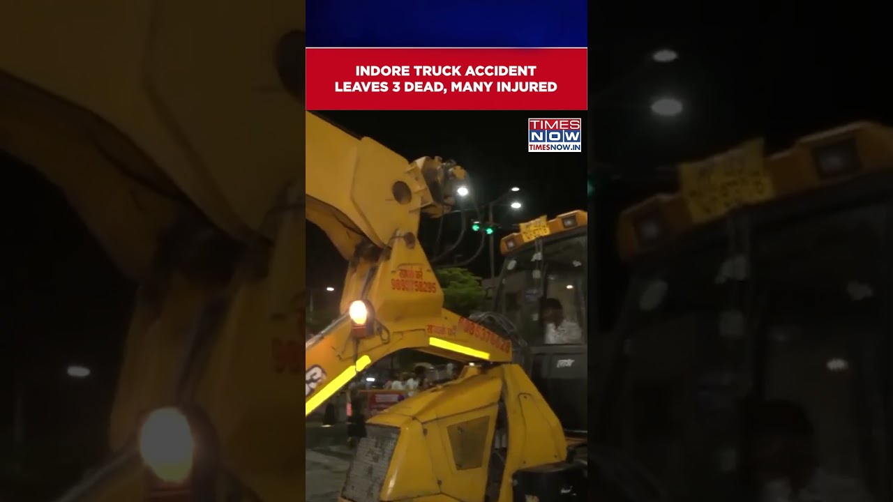 Indore Road Accident: Drunk Driver&rsquo;s Truck Rampage Leaves 3 Dead Many Injured #shorts