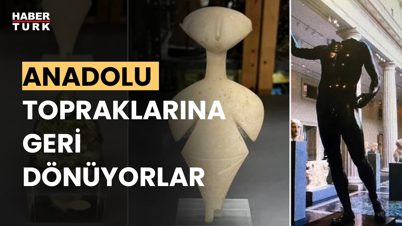 12 Tarihi eser Türkiye'ye getiriliyor