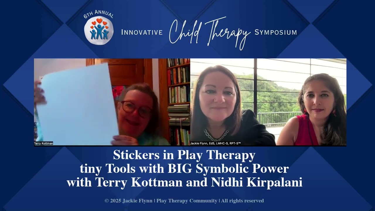 🧡 Stickers in Play Therapy: Tiny Tools with Big Symbolic Power with Dr. Terry Kottman