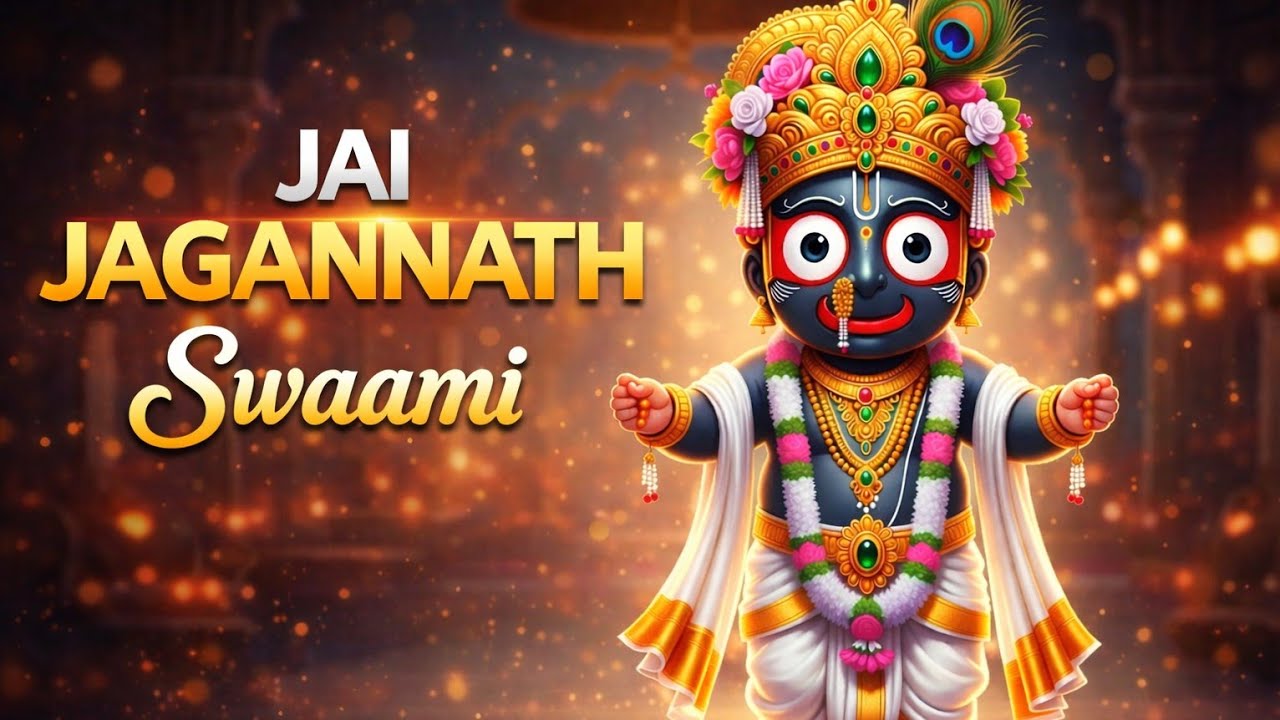 Jai Jagannath Swami 🌸 | Beautiful Hindi Bhakti Song