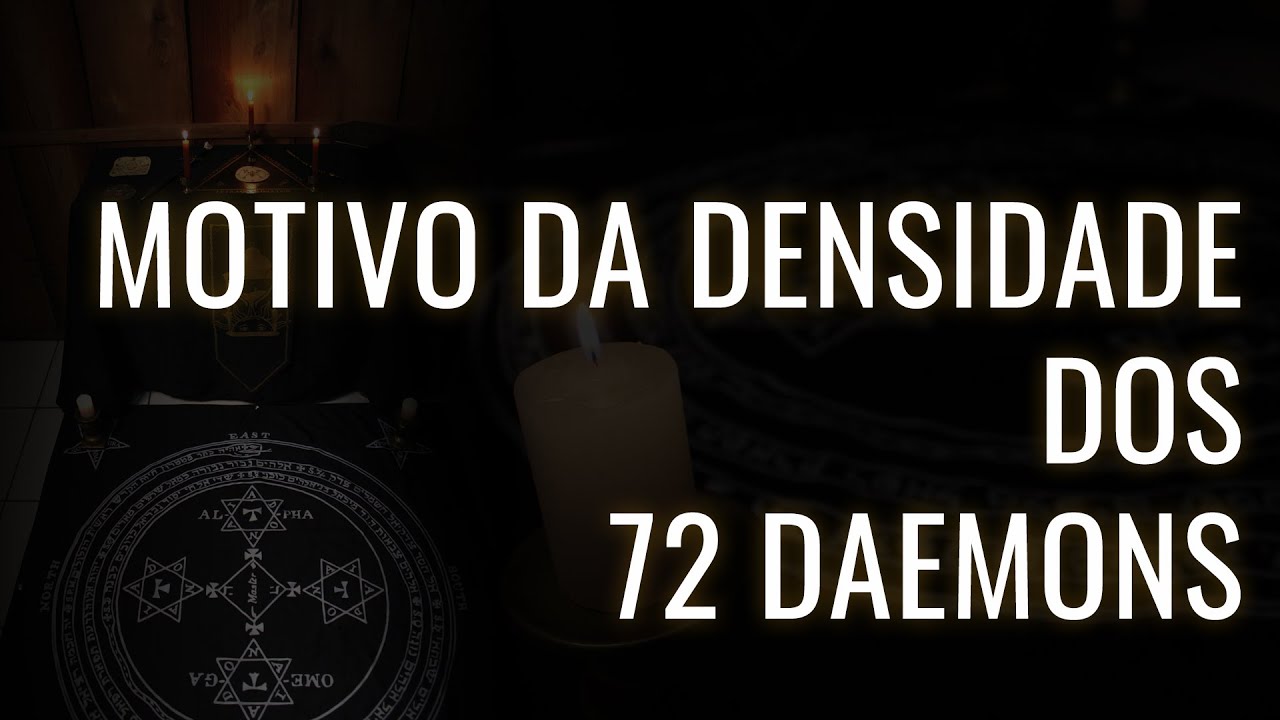 Por que os Espíritos da GOÉTIA são Densos??