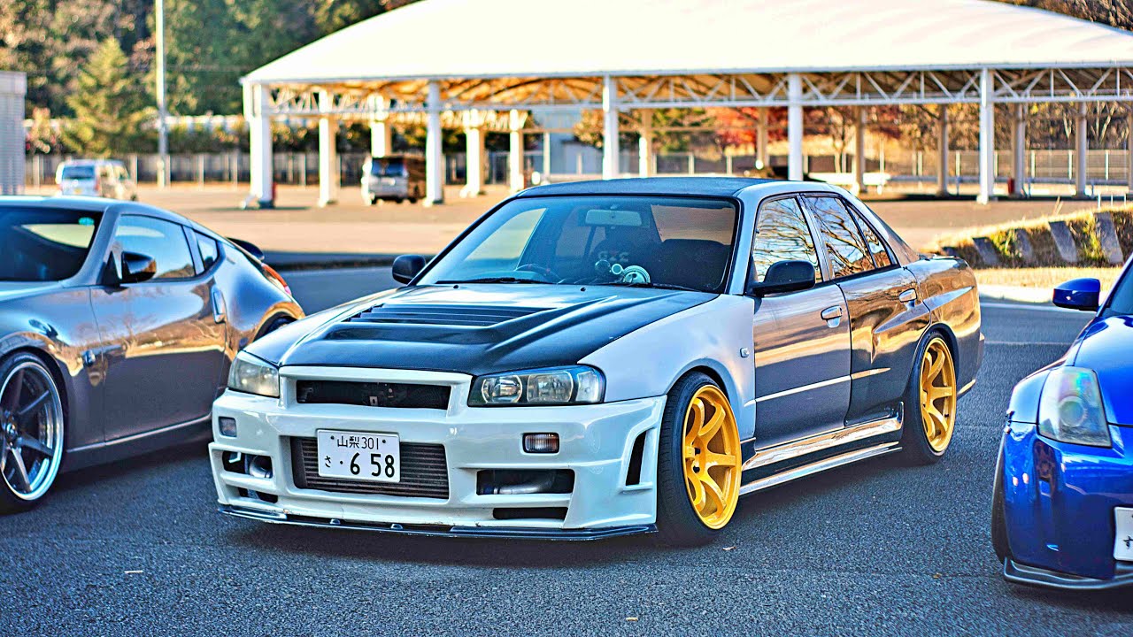 R34 DE CARA NOVA NO NISSAN SUPER EXPO