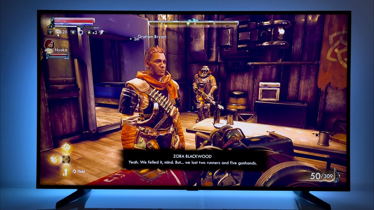 The Outer Worlds (5) | Nintendo Switch V2 - dock mode gameplay | 4K TV