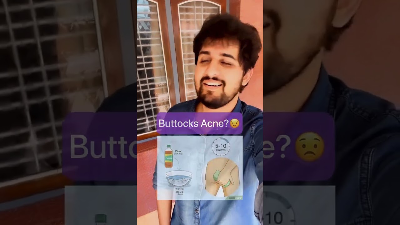 Buttocks Acne Remedies😣 #drniranjansamani #viral #youtubeindia #youtubeshorts #foryou #explore