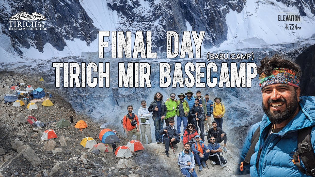 Exhausted - Frozen - Speechless | The Moment I Reached Tirich Mir Basecamp | Story 55 Ammar Biker