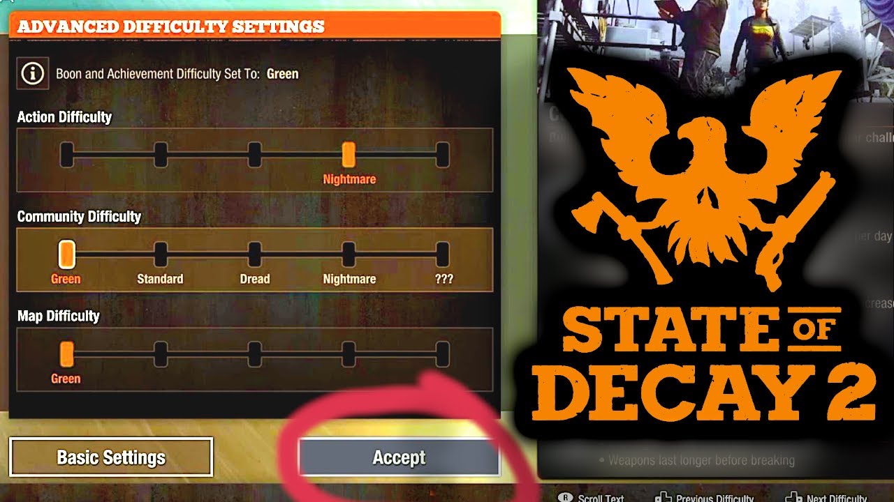 NEW DIFFICULTY SLIDERS! State of Decay 2 - Nightmare Zone Buff, Gameplay Changes & More! Update 21