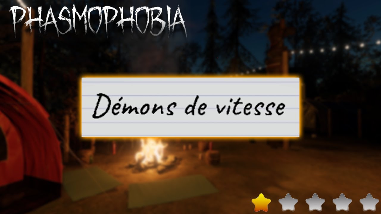 Démons de vitesse I Défi Hebdomadaire Phasmophobia FR