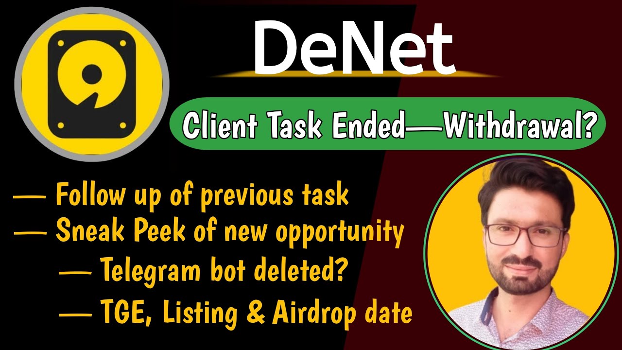 deNet WatcherNod Latest Update | PEAQ Coin Withdrawal | deNet Storage App | Earn Online