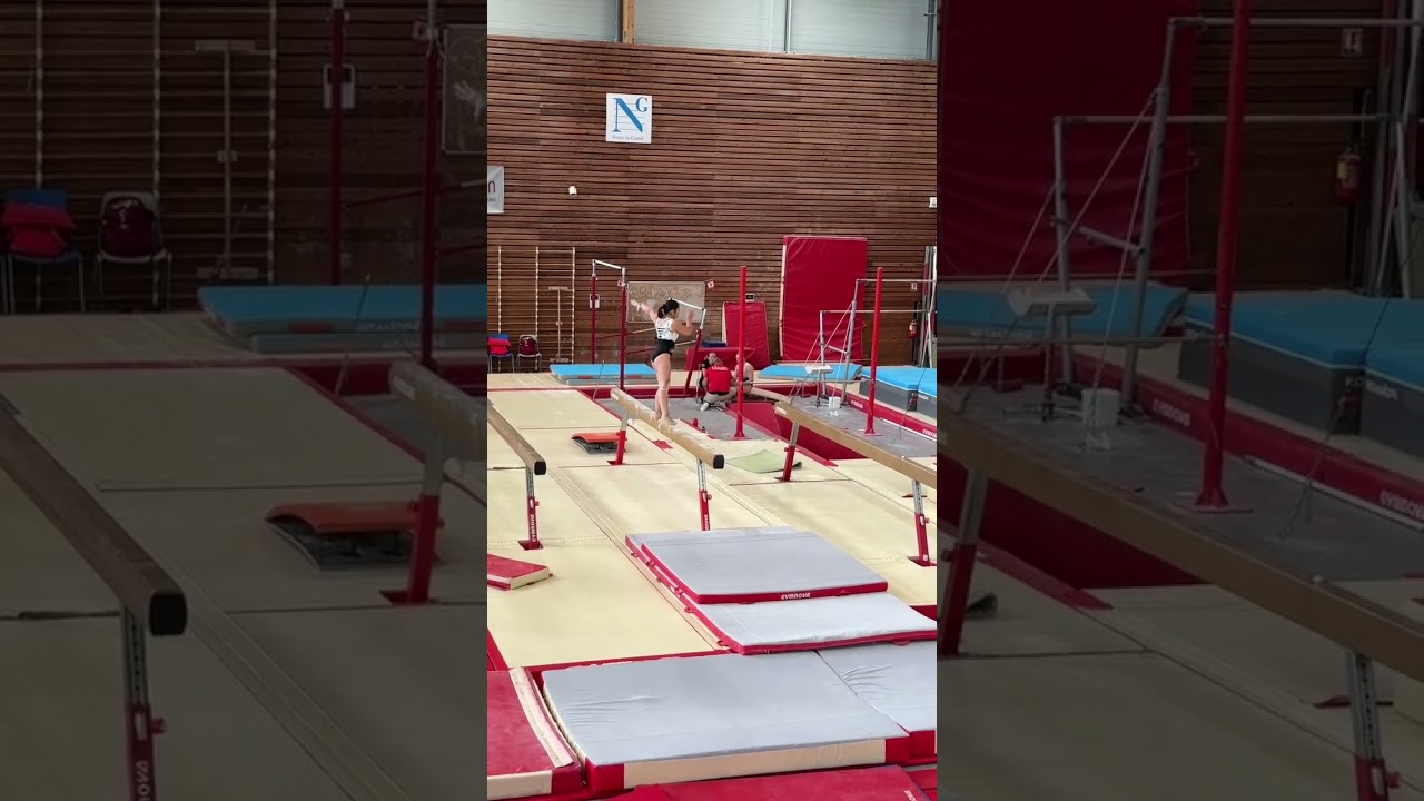 Cassie Lee 🇨🇦 - Balance Beam - Pre-Olympic Training in France July 20th