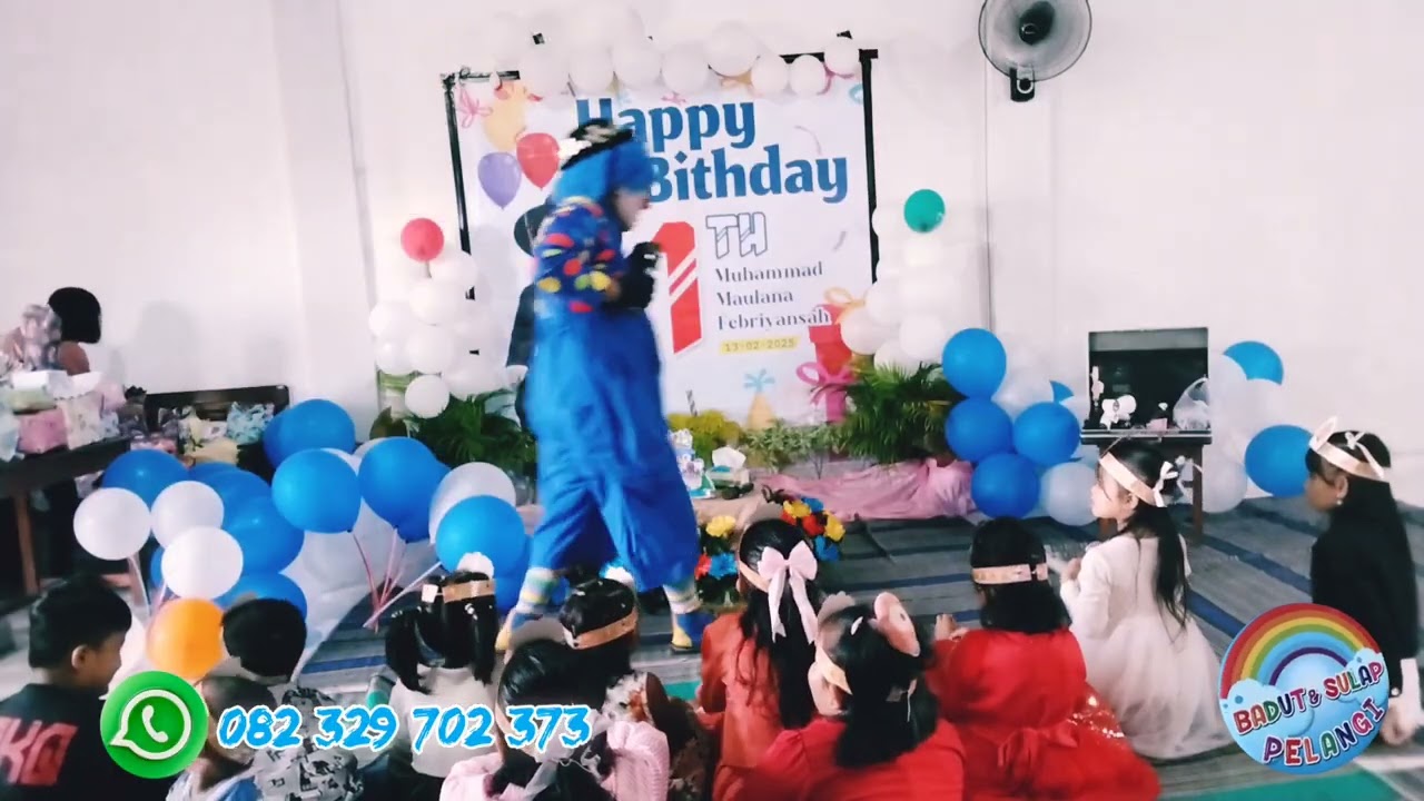 Om Badut Sanggar Pelangi 🌈http://wa.me/6282329702373#badut #viral #semuaorang