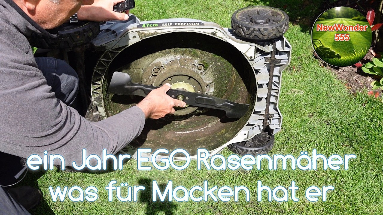 Ein Jahr EGO Rasenmäher / Was für Macken hat der EGO Power Rasenmäher – NewWonder555 🌻🌻🌻