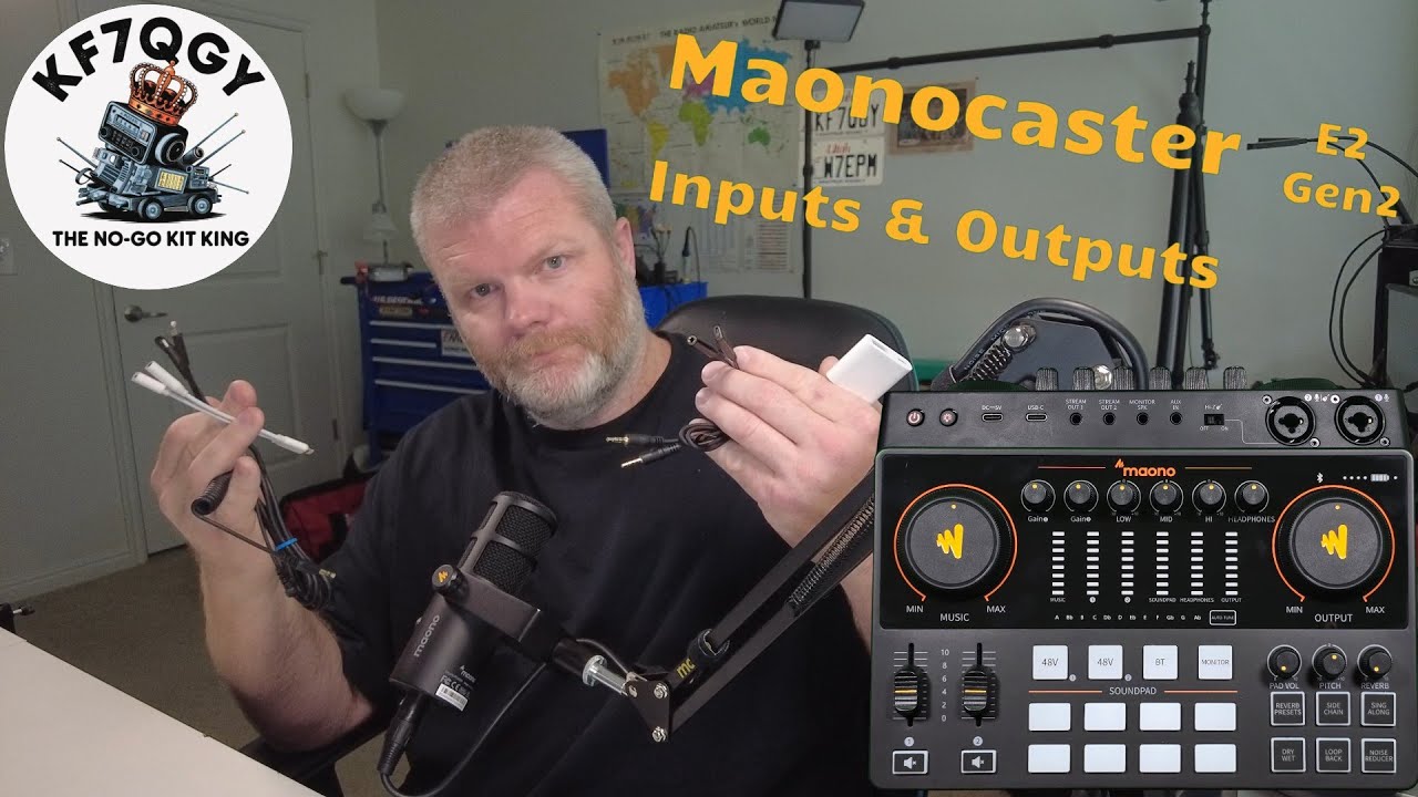 Maonocaster E2 Gen 2 Inputs & Outputs