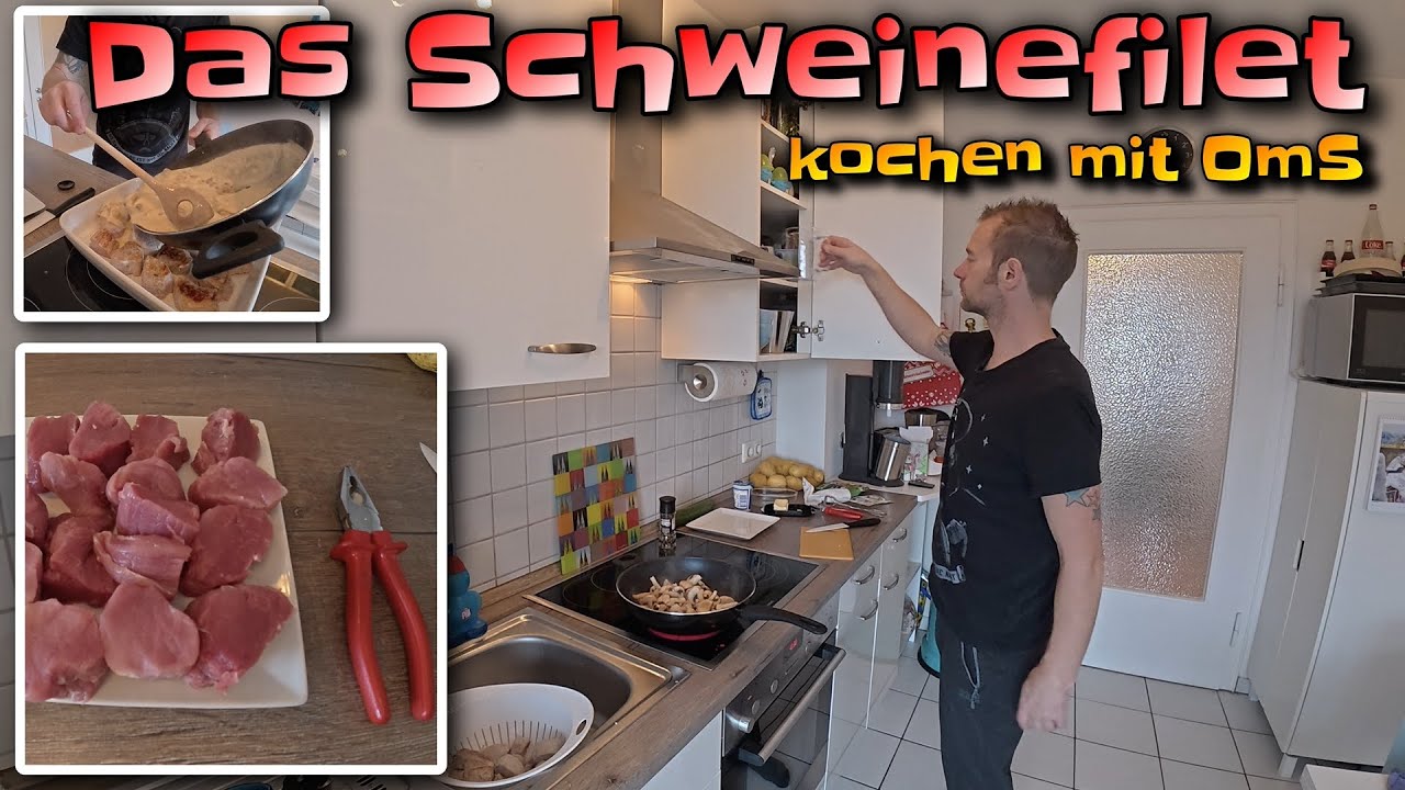 Kochen mit OmS | Schweinemedaillons mit Kartoffeln
