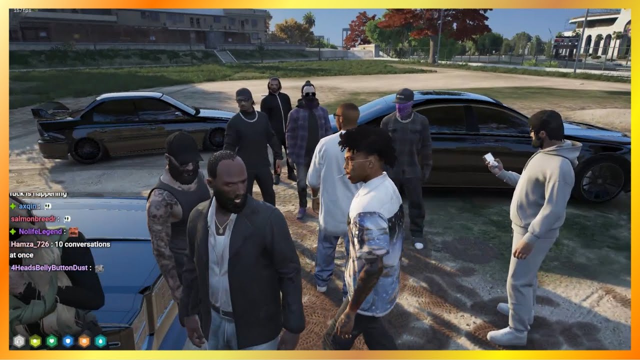 Things Get Heated After Ballas Pulled Up On Larry Knox | NoPixel 4.0 GTA RP