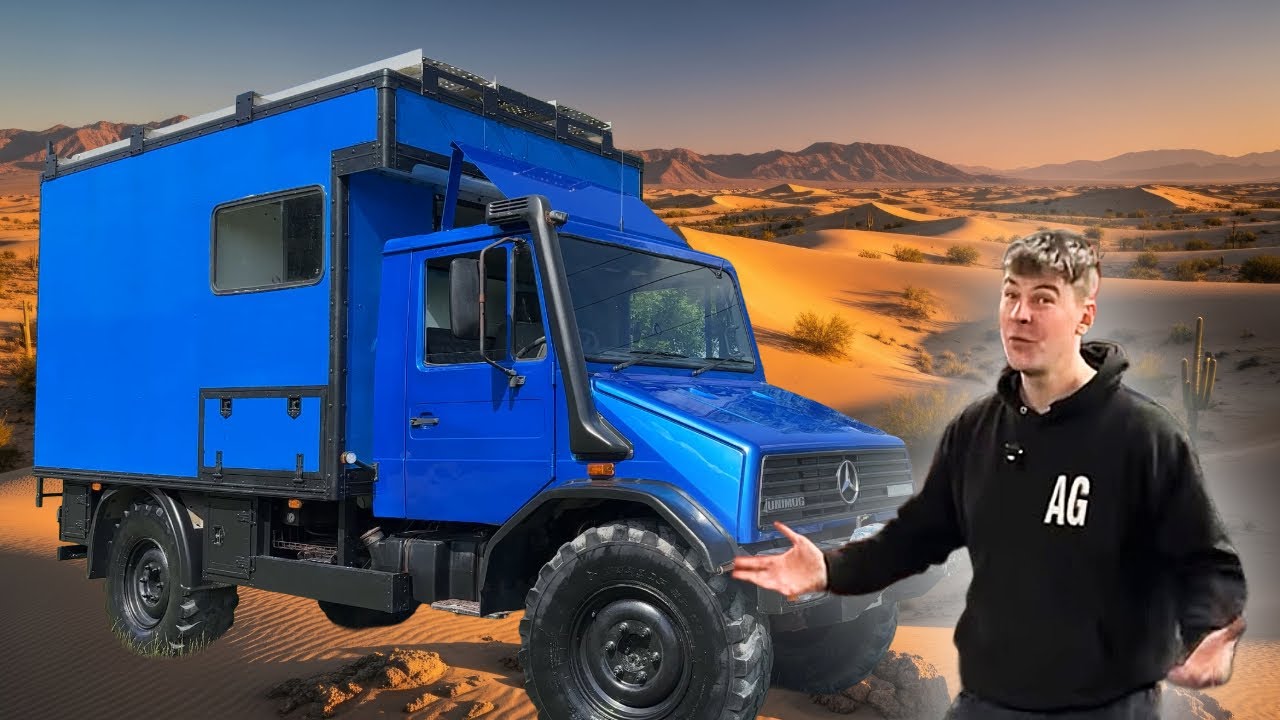Переделка кемпера в Overlander Tour Mercedes Unimog — Smog — The Anarchy Garage — Эпизод 59