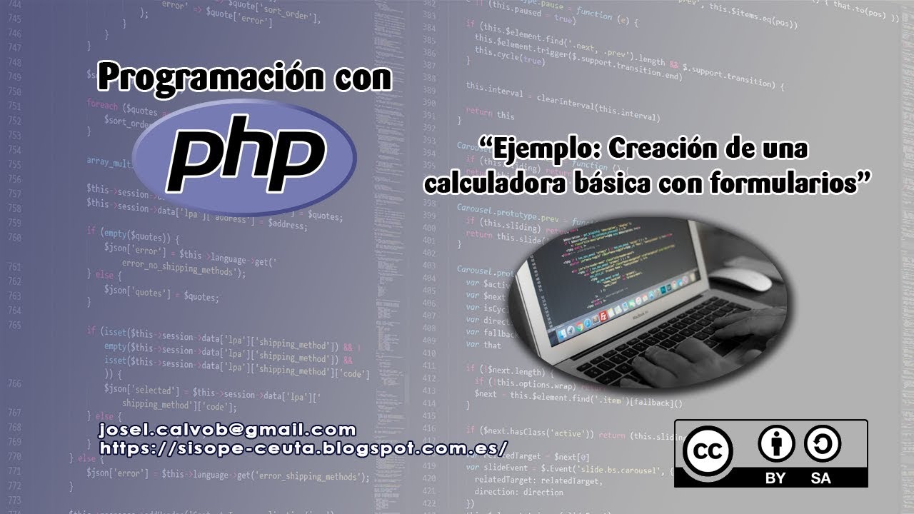 Programacion PHP - Ejemplos - Calculadora basica con formularios
