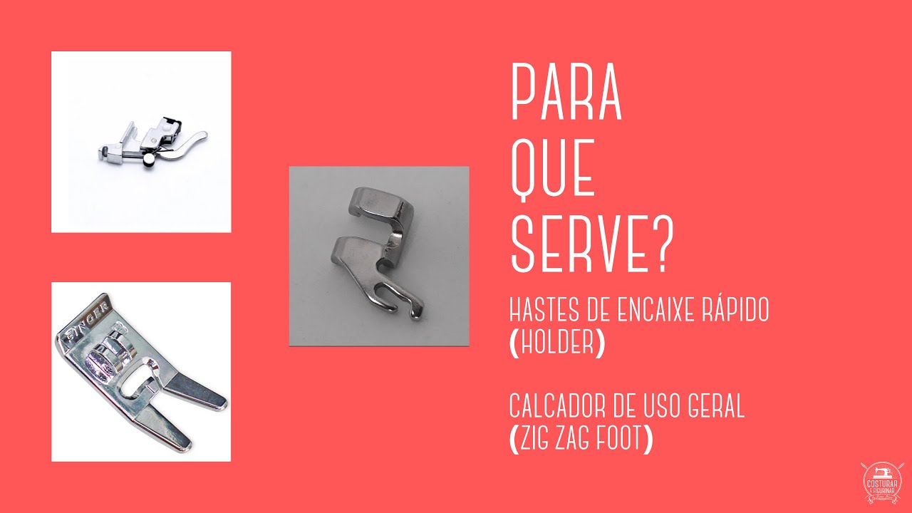 Calcador de Uso Geral e Hastes de Engate Rápido - Para que Serve?