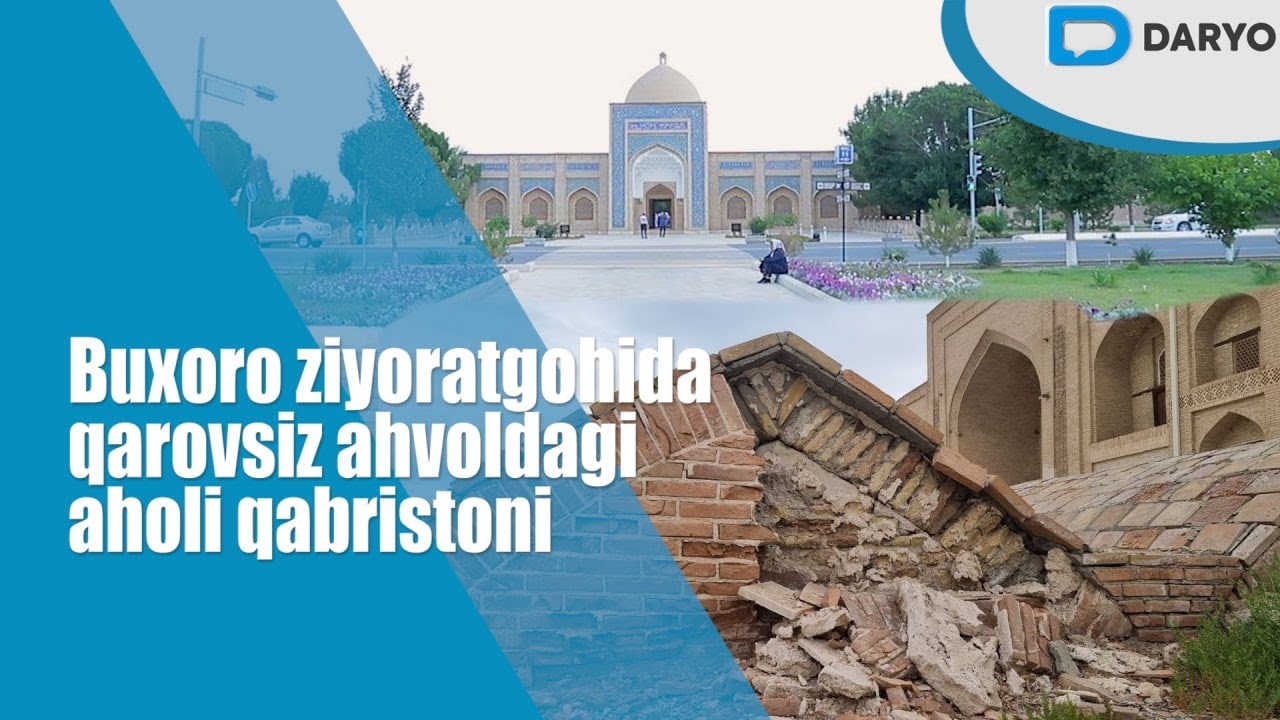 Buxoro qarovsiz qabristondan reportaj
