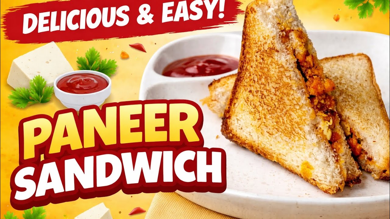 Easy Homemade Paneer Sandwich 🧀🥪sandwich#sandwich#foodcomedy#food#snacktime#homemade#viralshorts