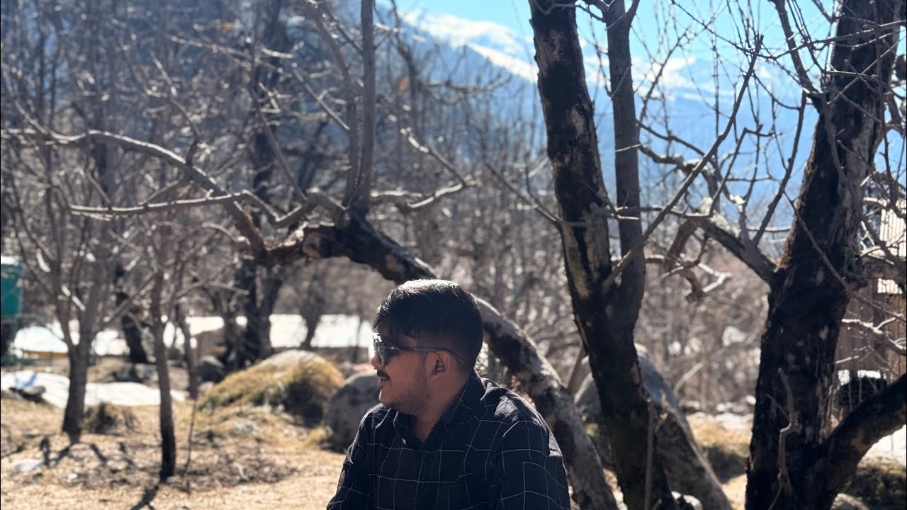 Day 2 in manali with snow ❄️🥶