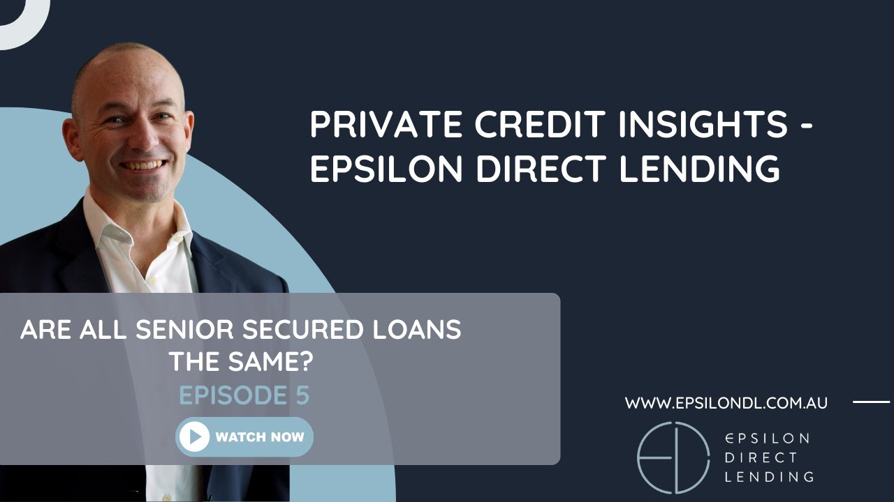 Are all senior secured loans the same?