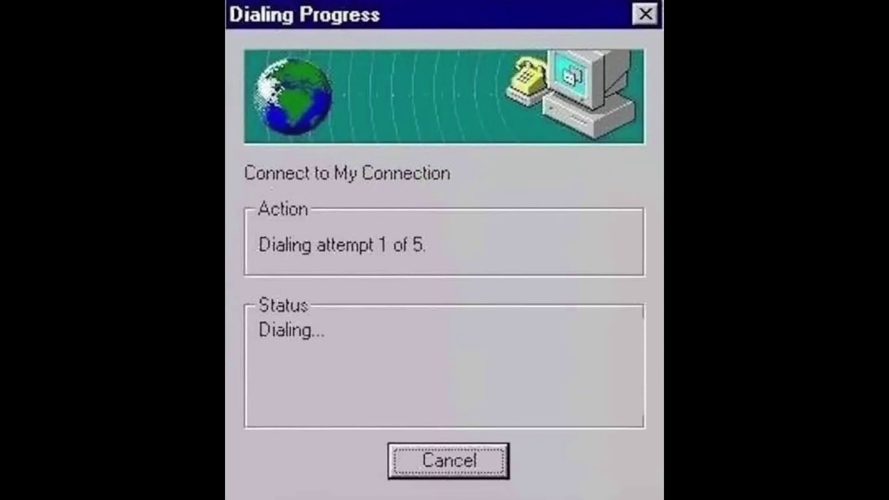 Dial UP Internet Sound - Windows 95 &brvbar; RustyGarage &brvbar;